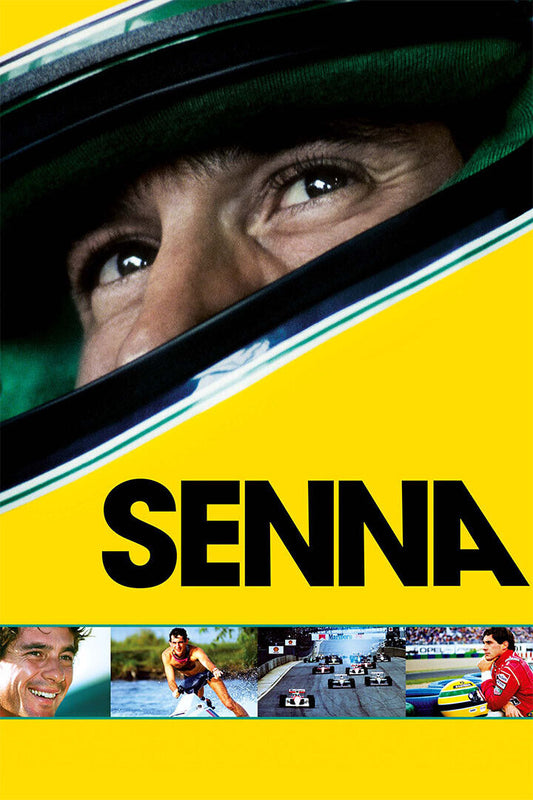 Senna Documentary Biography Sports Cinema Film Movie Poster Wall Art Print Home Wall Decor
