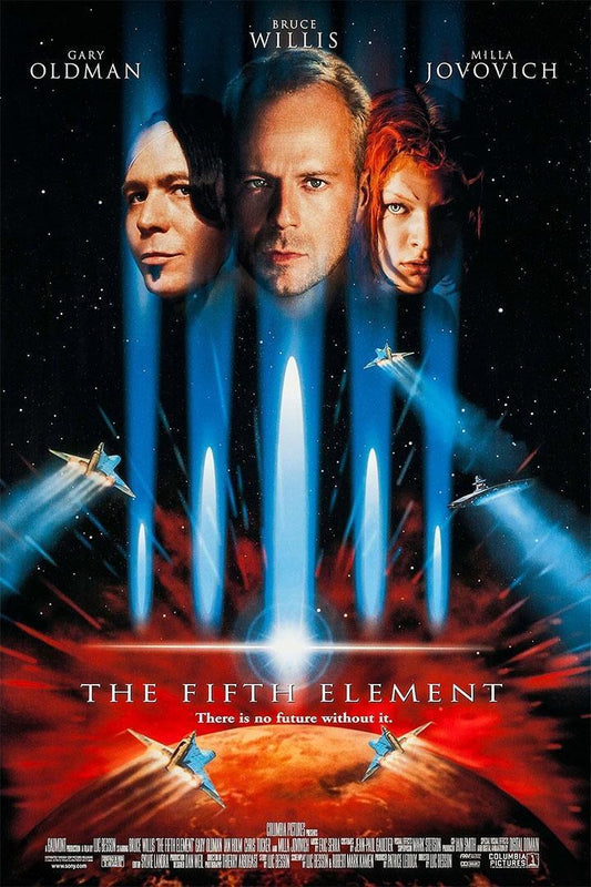 The Fifth Element Science Fiction Action Film Movie Poster Wall Art Print Home Wall Decor - xonomax