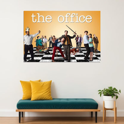 The Office Comedy Tv Series Movie Actor Gift Poster Wall Art Print Home Wall Decor - xonomax