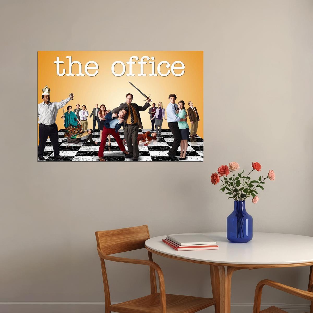 The Office Comedy Tv Series Movie Actor Gift Poster Wall Art Print Home Wall Decor - xonomax