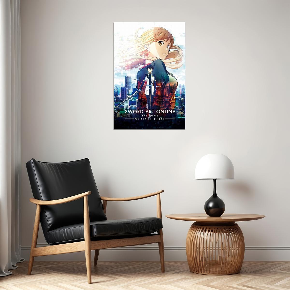 Sword Online Adventure Action Japan Anime Tv Series Poster Wall Art Print Home Wall Decor - xonomax