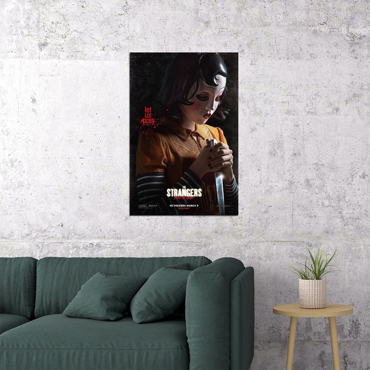 The Strangers Prey At Night Horror Movie Cinema Poster Wall Art Print Home Wall Decor