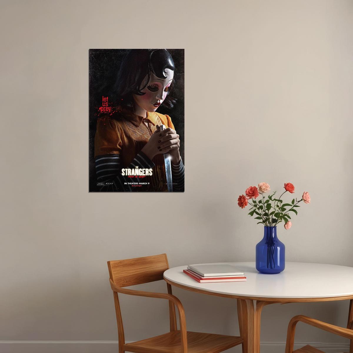 The Strangers Prey At Night Horror Movie Cinema Poster Wall Art Print Home Wall Decor