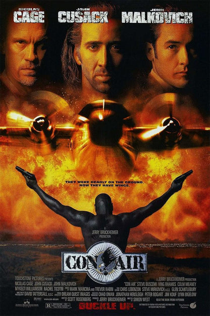 Con Air Action Thriller Movie Cinema Film Poster Wall Art Print Home Wall Decor - xonomax