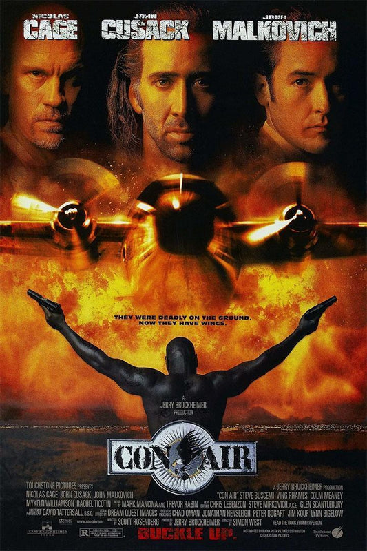 Con Air Action Thriller Movie Cinema Film Poster Wall Art Print Home Wall Decor - xonomax