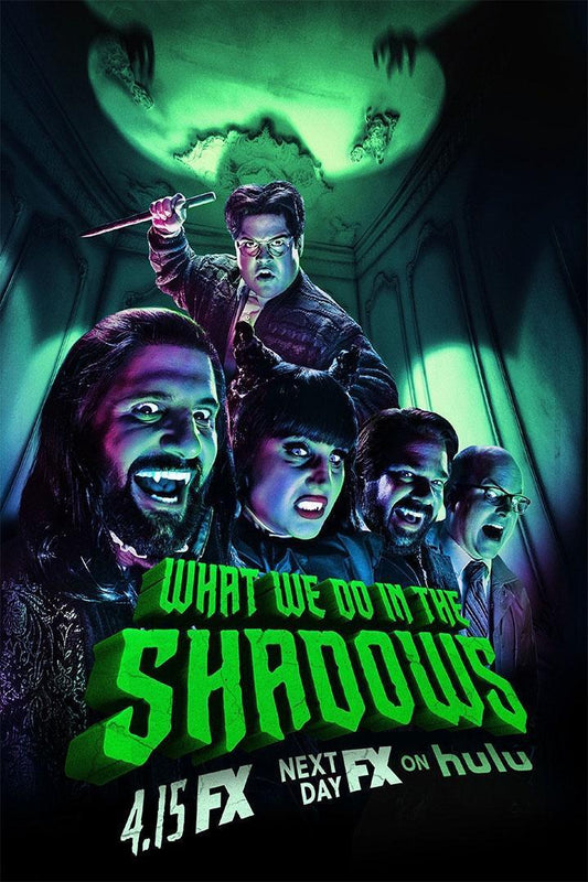 What We Do In The Shadows Comedy Horror Movie Poster Wall Art Print Home Wall Decor - xonomax