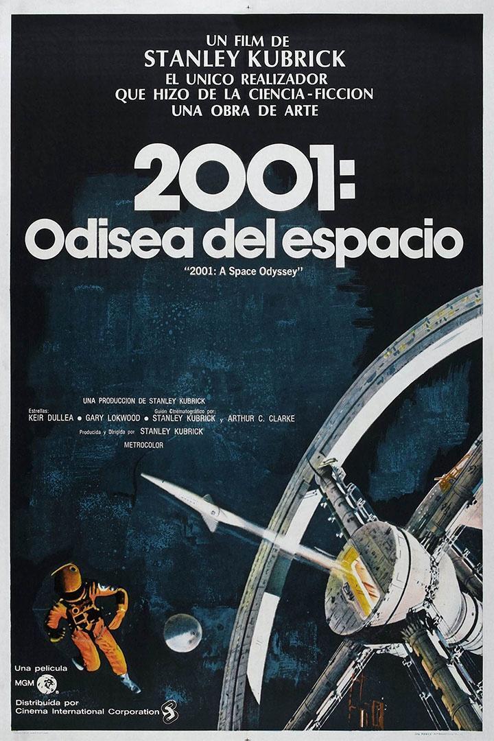 2001 A Space Odyssey Science Fiction Adventure Movie Poster Wall Art Print Home Wall Decor - xonomax