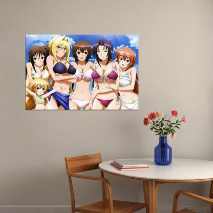 Hot Sexy Girl Japan Anime Sekirei Tsukiumi Musubi Poster Wall Art Print Home Wall Decor - xonomax