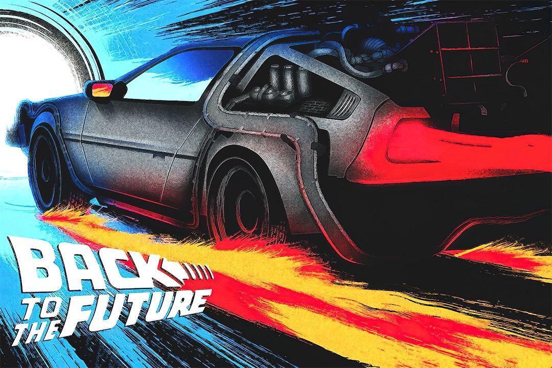 Back To The Future Science Fiction Classic Movie Film Poster Wall Art Print Home Wall Decor - xonomax