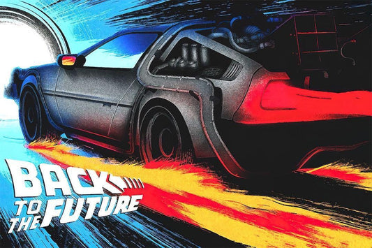 Back To The Future Science Fiction Classic Movie Film Poster Wall Art Print Home Wall Decor - xonomax