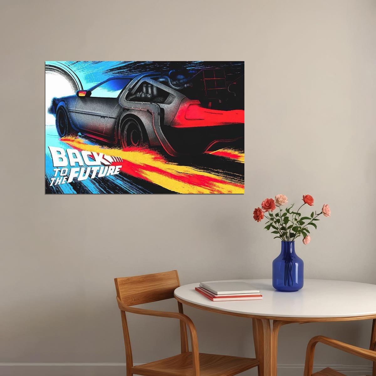Back To The Future Science Fiction Classic Movie Film Poster Wall Art Print Home Wall Decor - xonomax