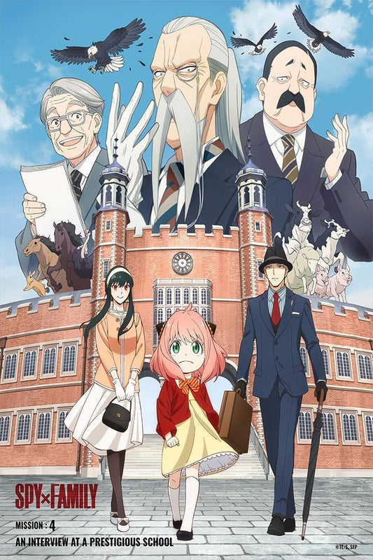 Spy X Family Action Thriller Anime Tv Series Poster Wall Art Print Home Wall Decor - xonomax