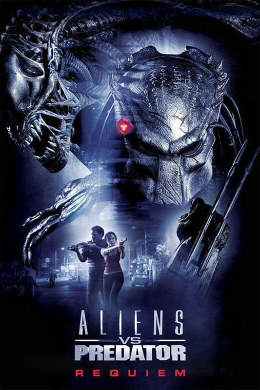 Alien Vs Predator Science Fiction Action Movie Poster Wall Art Print Home Wall Decor - xonomax