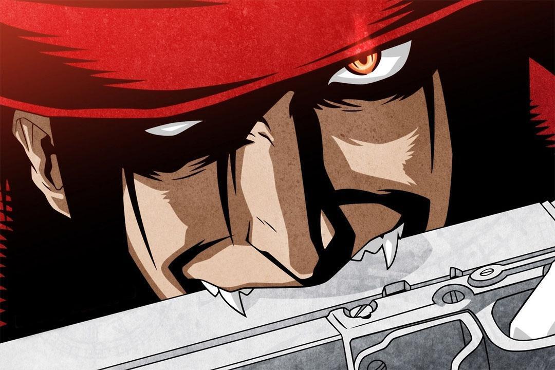 Hellsing Action Horror Cartoon Anime Tv Series Poster Wall Art Print Home Wall Decor - xonomax