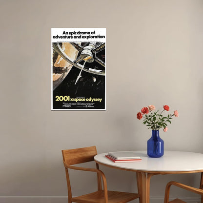 2001 Space Odyssey Science Fiction Movie Cinema Film Poster Wall Art Print Home Wall Decor - xonomax