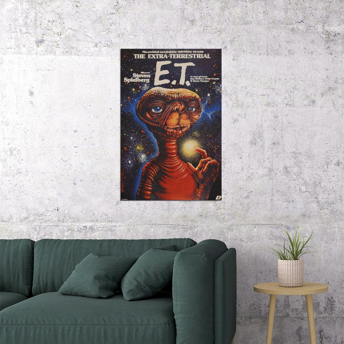 Et Science Fiction Adventure Classic Movie Film Poster Wall Art Print Home Wall Decor - xonomax