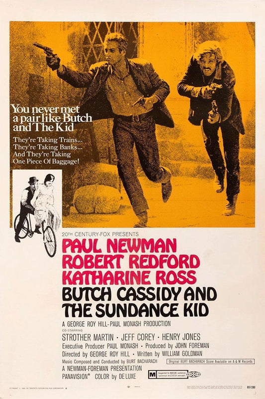 Butch Cassidy And The Sundance Kid Cinema Film De Poster Wall Art Print Home Wall Decor - xonomax