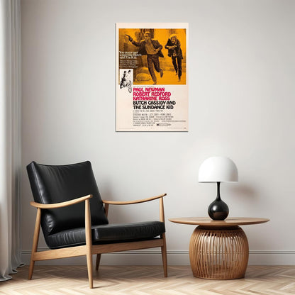 Butch Cassidy And The Sundance Kid Cinema Film De Poster Wall Art Print Home Wall Decor - xonomax