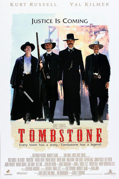 Tombstone Biography History Movie Cinema Film Poster Wall Art Print Home Wall Decor - xonomax
