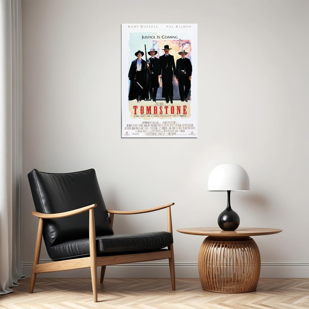 Tombstone Biography History Movie Cinema Film Poster Wall Art Print Home Wall Decor - xonomax