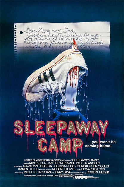 Sleepaway Camp Thriller Horror Movie Cinema Film Poster Wall Art Print Home Wall Decor - xonomax