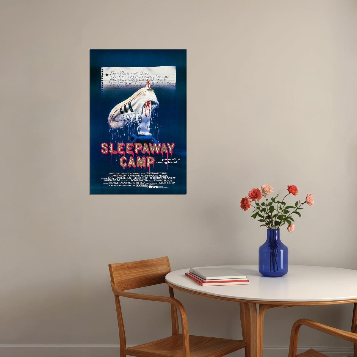 Sleepaway Camp Thriller Horror Movie Cinema Film Poster Wall Art Print Home Wall Decor - xonomax