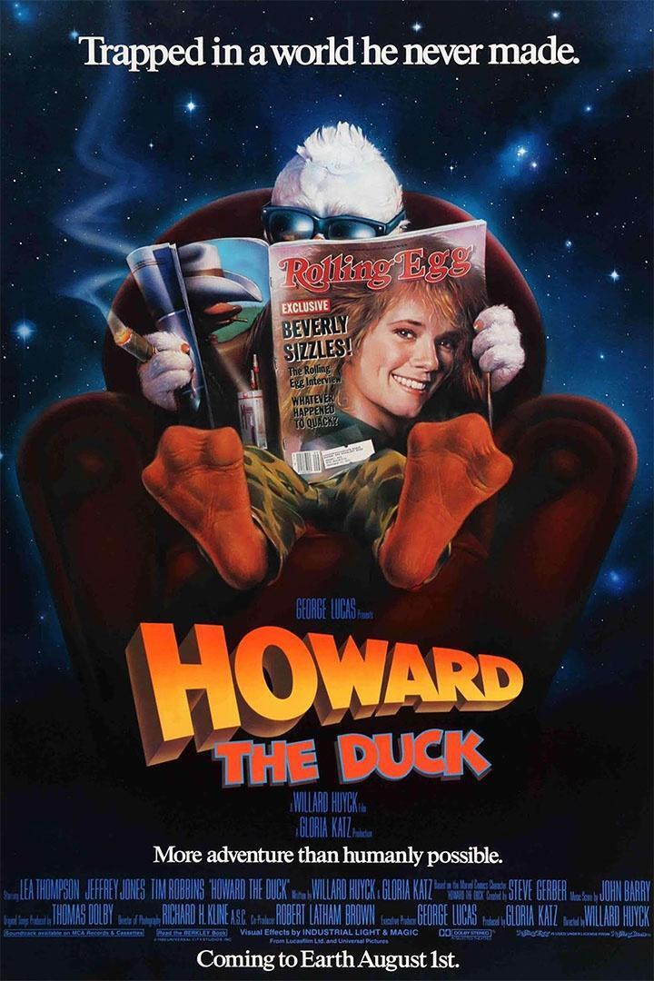 Howard The Duck Action Adventure Movie Gift Poster Wall Art Print Home Wall Decor - xonomax