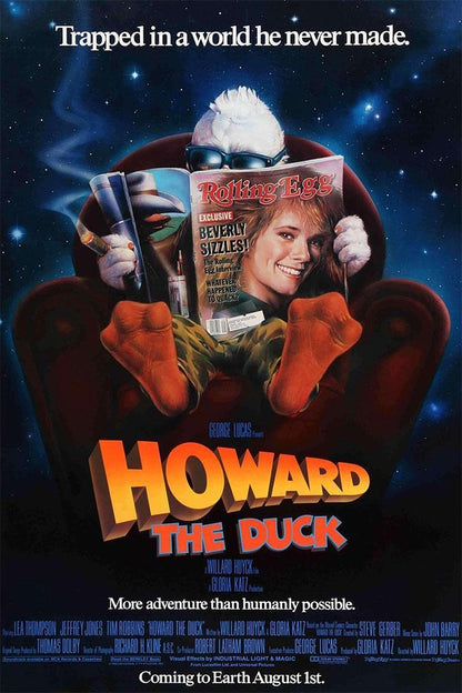 Howard The Duck Action Adventure Movie Gift Poster Wall Art Print Home Wall Decor - xonomax
