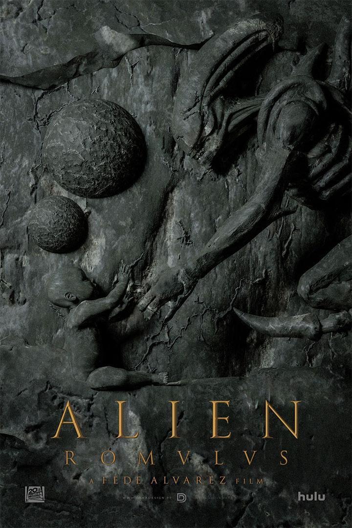 Alien Romulus Science Fiction Horror Thriller Movie Film Poster Wall Art Print Home Wall Decor - xonomax