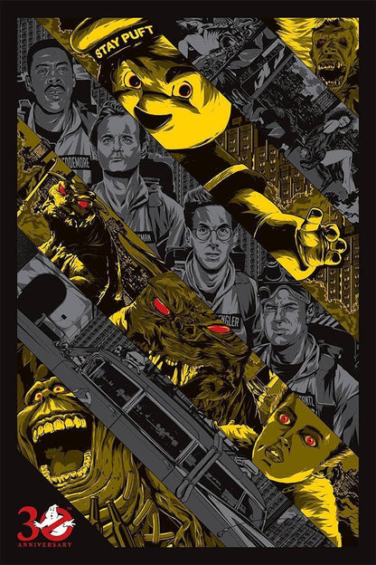 Ghostbusters Action Comedy Movie Cinema Film Poster Wall Art Print Home Wall Decor - xonomax