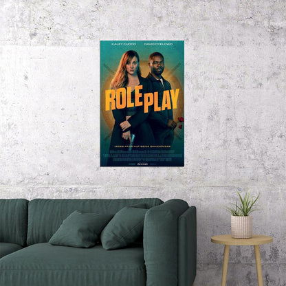 Role Play 2024 Action Comedy Movie Cinema Film Poster Wall Art Print Home Wall Decor