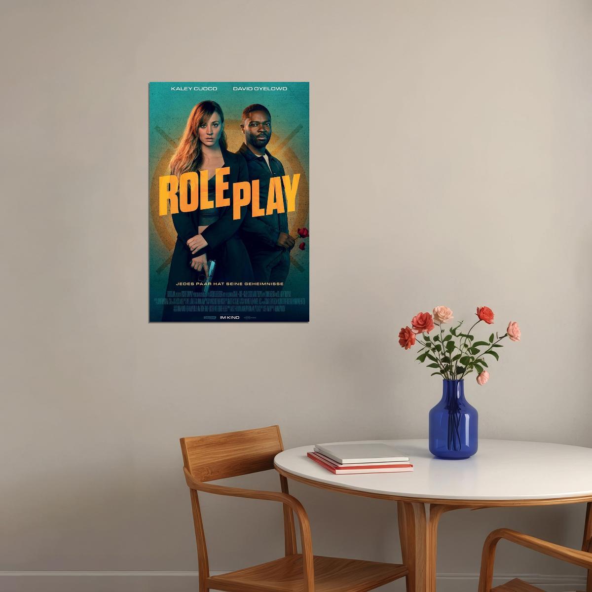 Role Play 2024 Action Comedy Movie Cinema Film Poster Wall Art Print Home Wall Decor