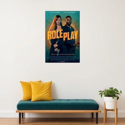 Role Play 2024 Action Comedy Movie Cinema Film Poster Wall Art Print Home Wall Decor