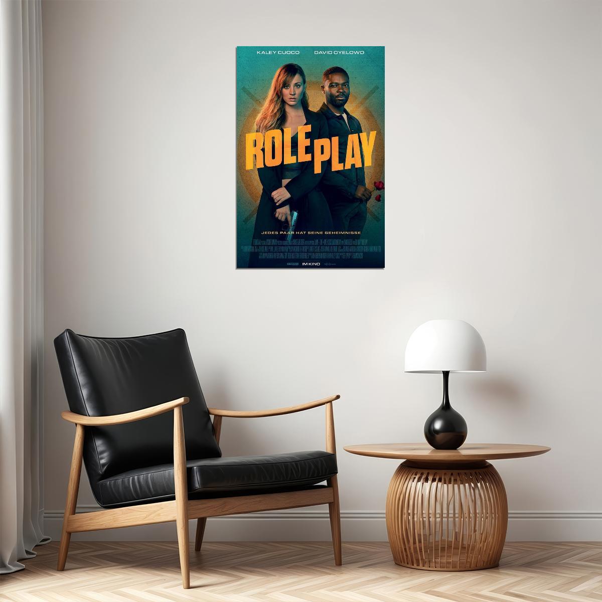 Role Play 2024 Action Comedy Movie Cinema Film Poster Wall Art Print Home Wall Decor