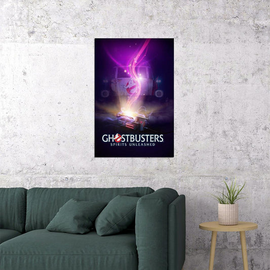Ghostbusters Spirits Unleashed Adventure Horror Video Game Poster Wall Art Print Home Wall Decor - xonomax