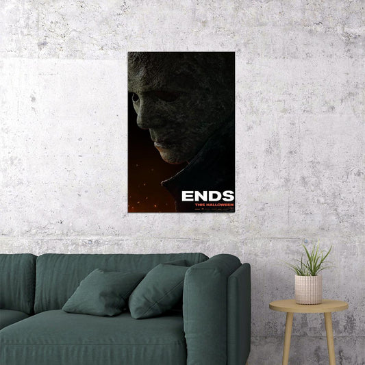 Halloween Ends Horror Mystery Movie Cinema Film Poster Wall Art Print Home Wall Decor - xonomax