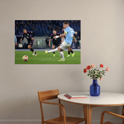 Ciro Immobile Lazio Football Soccer Player Sports Poster Wall Art Print Home Wall Decor - xonomax