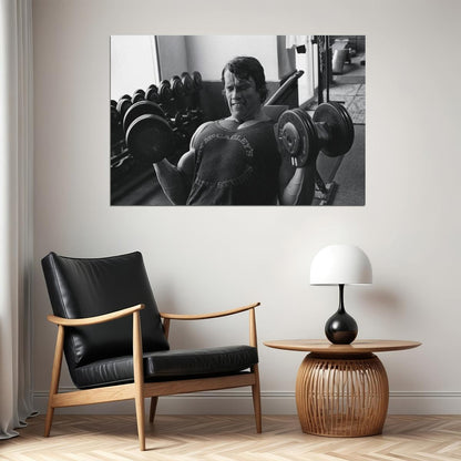 Arnold Schwarzenegger Bodybuilding Motivational Fitness Poster Wall Art Print Home Wall Decor - xonomax