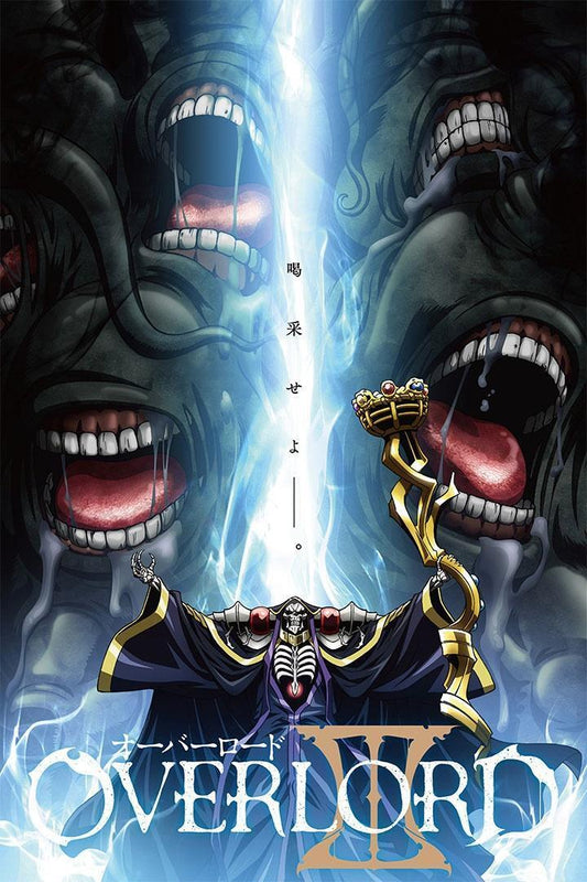 Overlord Japanese Anime Science Fiction Tv Series Poster Wall Art Print Home Wall Decor - xonomax