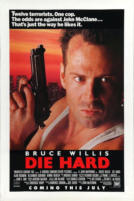 Die Hard 1988 Action Thriller Movie Cinema Gift Poster Wall Art Print Home Wall Decor - xonomax
