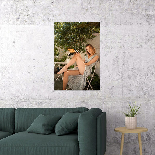Phoebe Dynevor Celebrity British Movie Actor Hot Model Poster Wall Art Print Home Wall Decor - xonomax