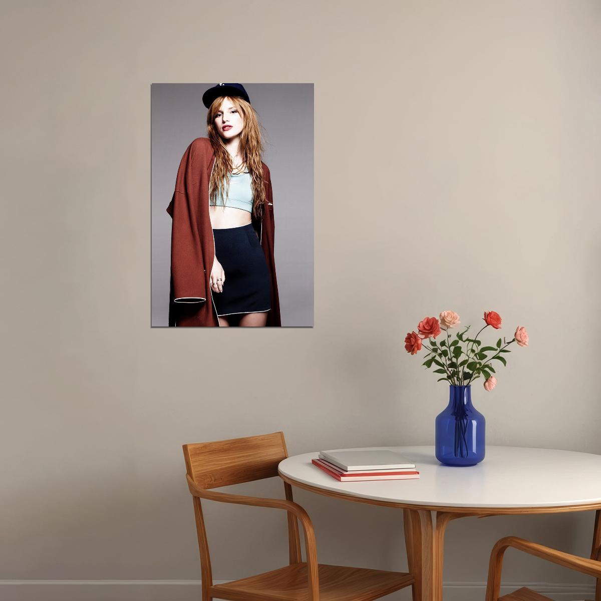 Bella Thorne Celebrity American Movie Actor Musician Poster Wall Art Print Home Wall Decor - xonomax