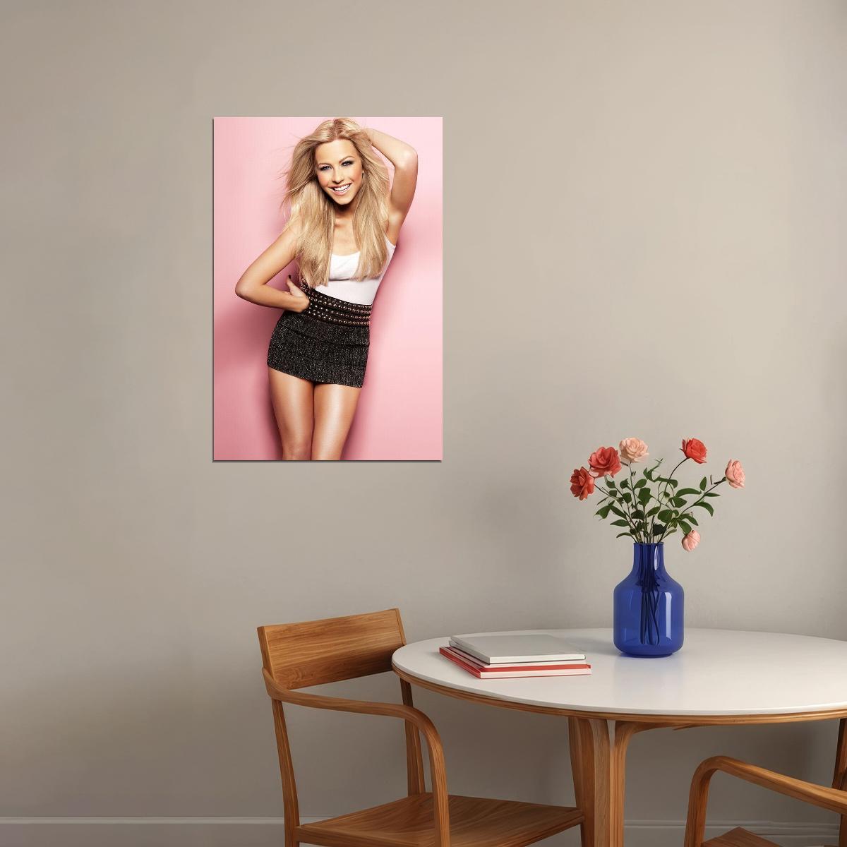 Julianne Hough Celebrity American Dancer Movie Actor Poster Wall Art Print Home Wall Decor - xonomax