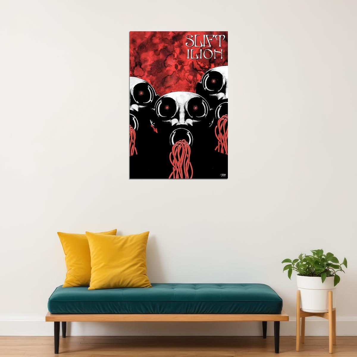 Slift Ilion Celebrity French Music Band Rock Music Poster Wall Art Print Home Wall Decor - xonomax