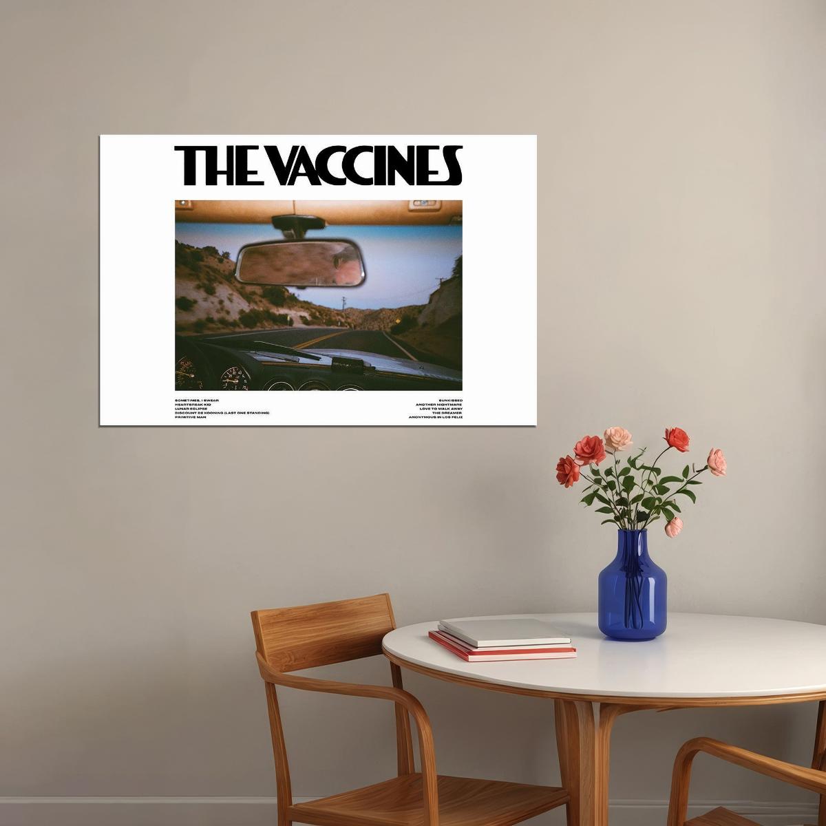 The Vaccines Pick Up Full Of Pink Carnations Music Band Album Poster Wall Art Print Home Wall Decor - xonomax