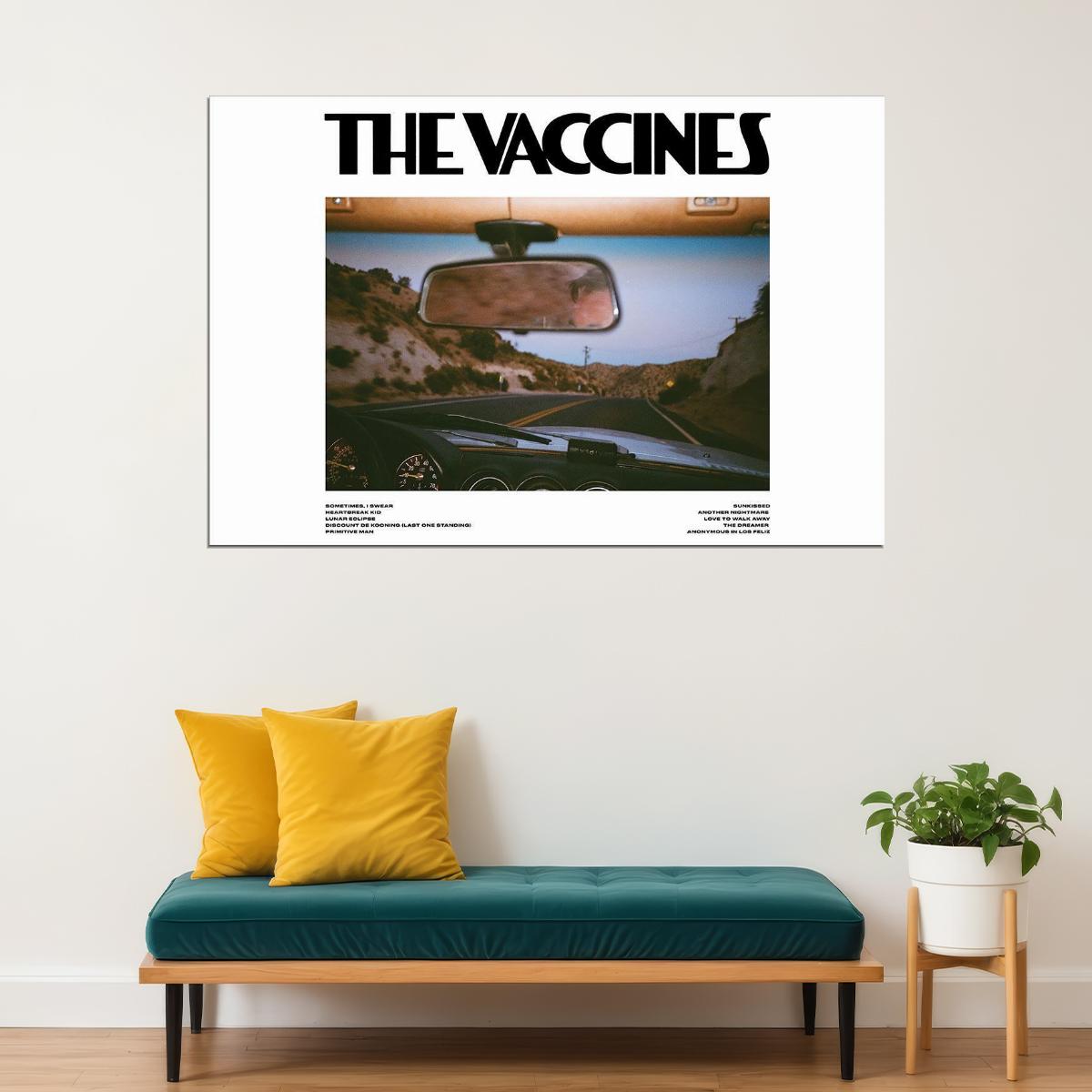 The Vaccines Pick Up Full Of Pink Carnations Music Band Album Poster Wall Art Print Home Wall Decor - xonomax