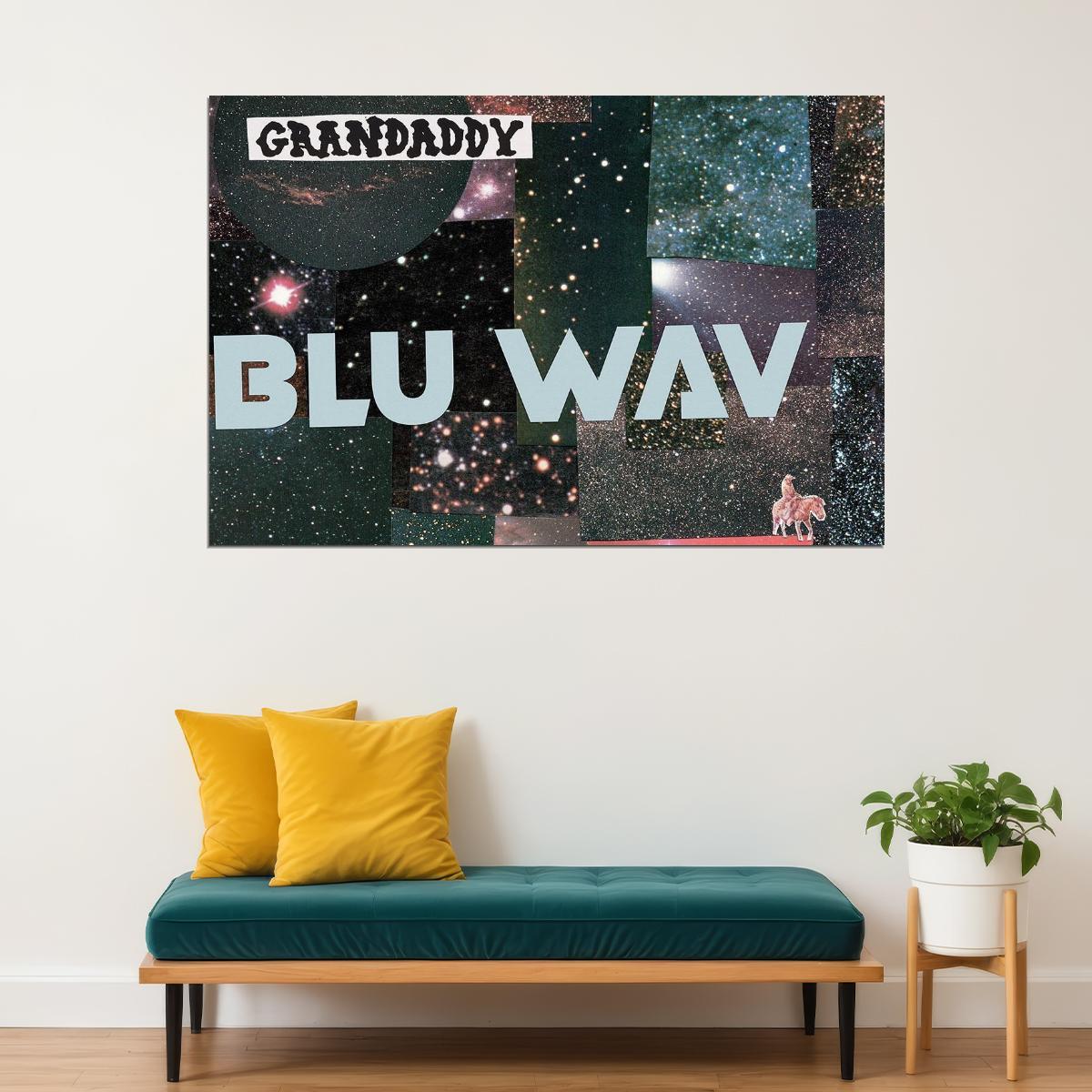 Grandaddy Blu Wav American Rock Music Band Album Poster Wall Art Print Home Wall Decor - xonomax