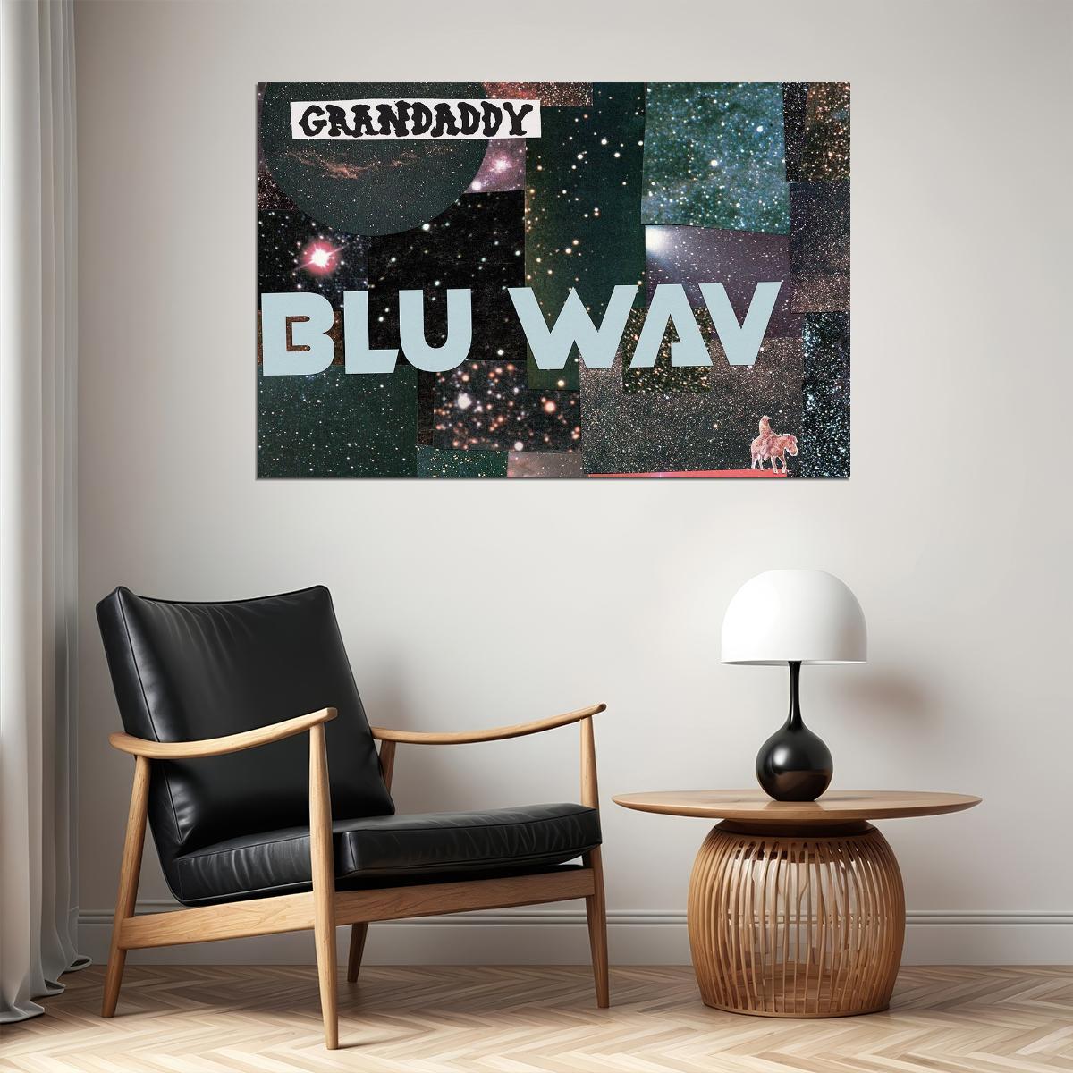 Grandaddy Blu Wav American Rock Music Band Album Poster Wall Art Print Home Wall Decor - xonomax