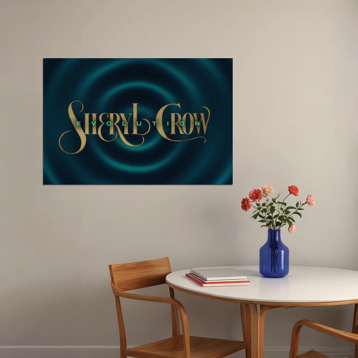 Sheryl Crow Celebrity American Singer Woman Musician Poster Wall Art Print Home Wall Decor