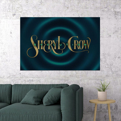 Sheryl Crow Celebrity American Singer Woman Musician Poster Wall Art Print Home Wall Decor